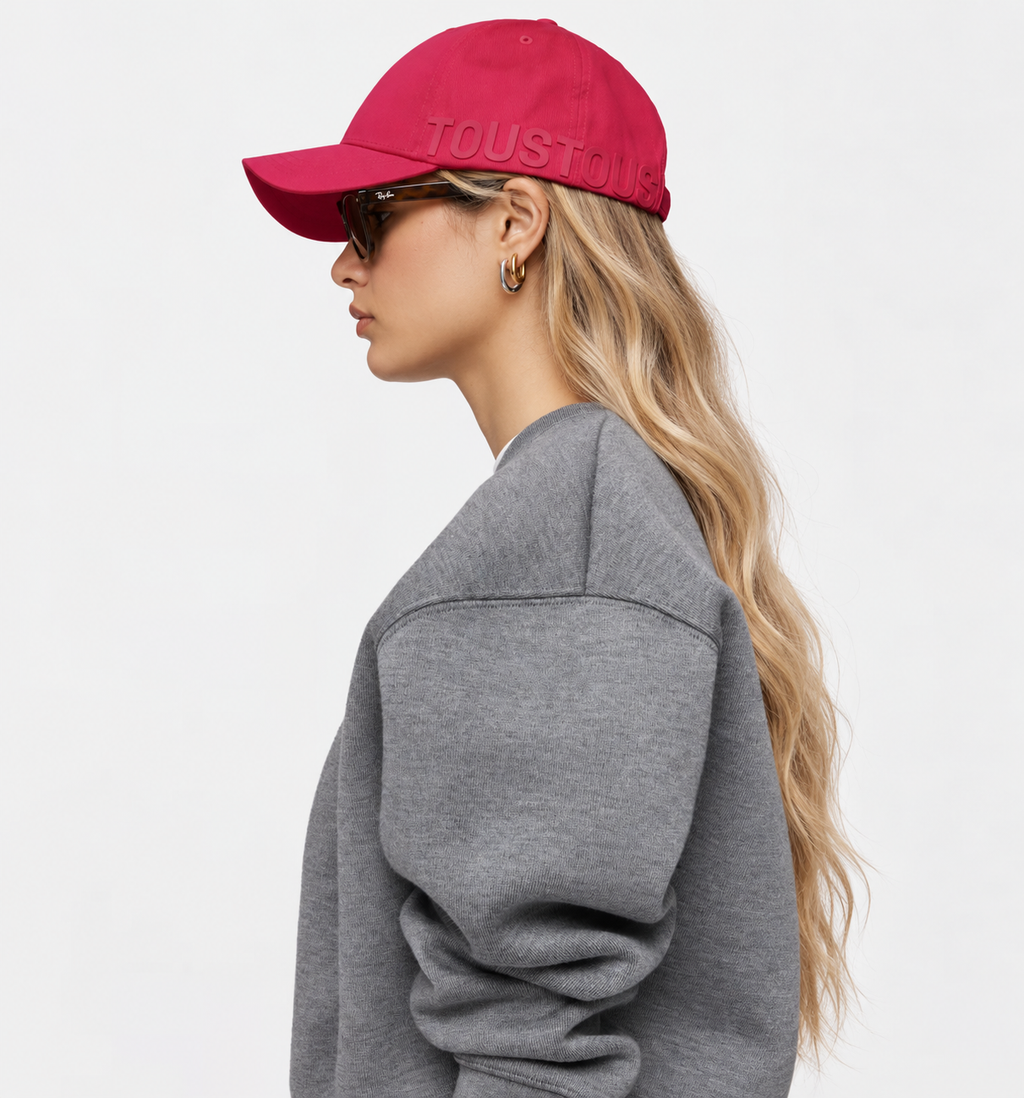 Gorra Tous fucsia motif