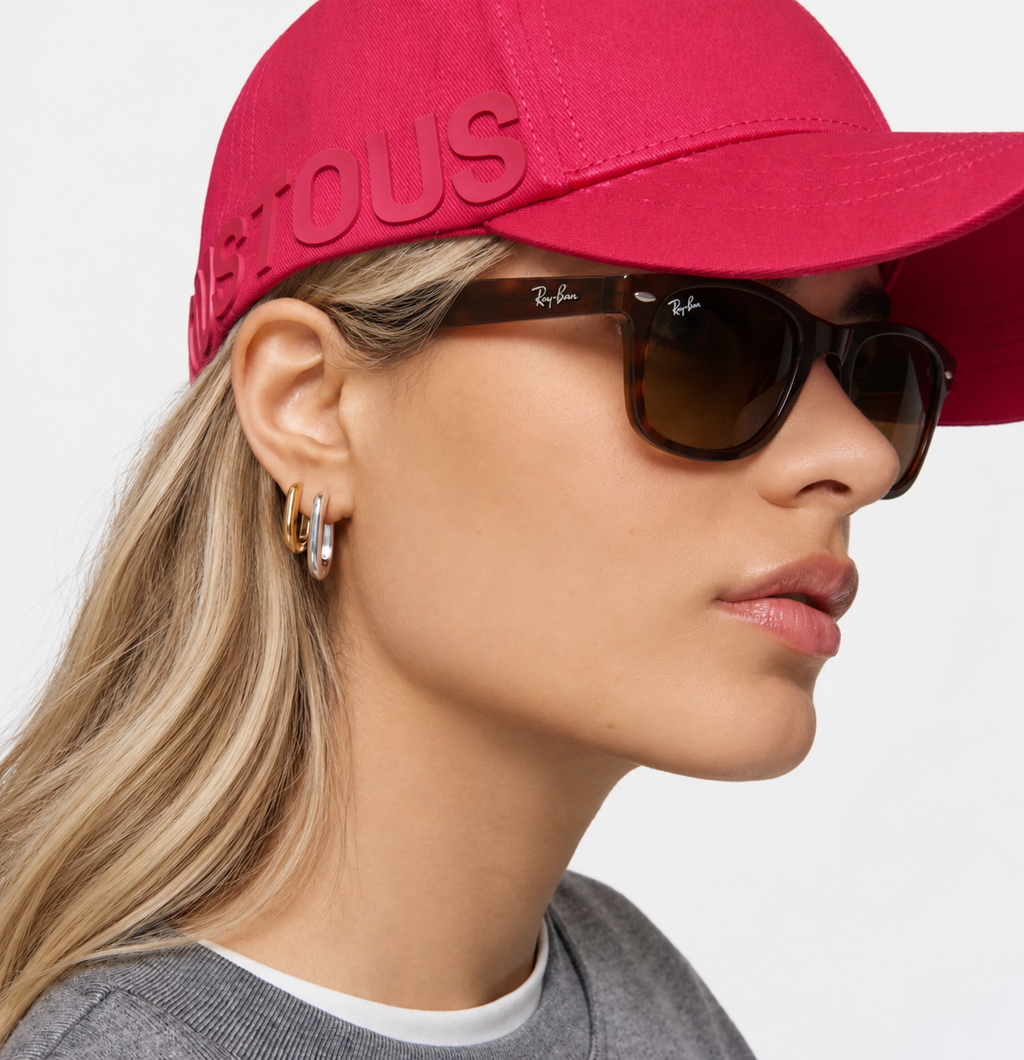 Gorra Tous fucsia motif