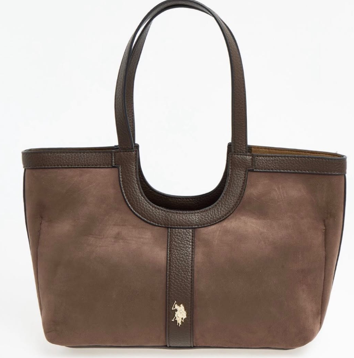 Bolso Tote U.S. Polo Assn. - vista frontal fondo blanco