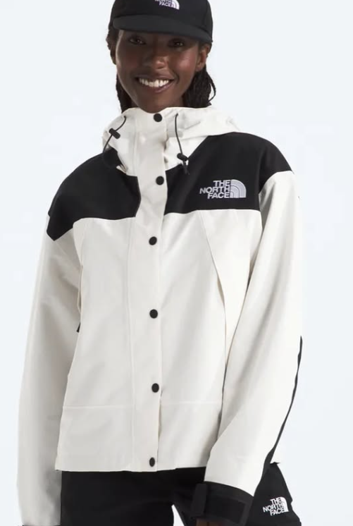 Chaqueta The North Face Mono Mountain blanca - modelo fondo blanco