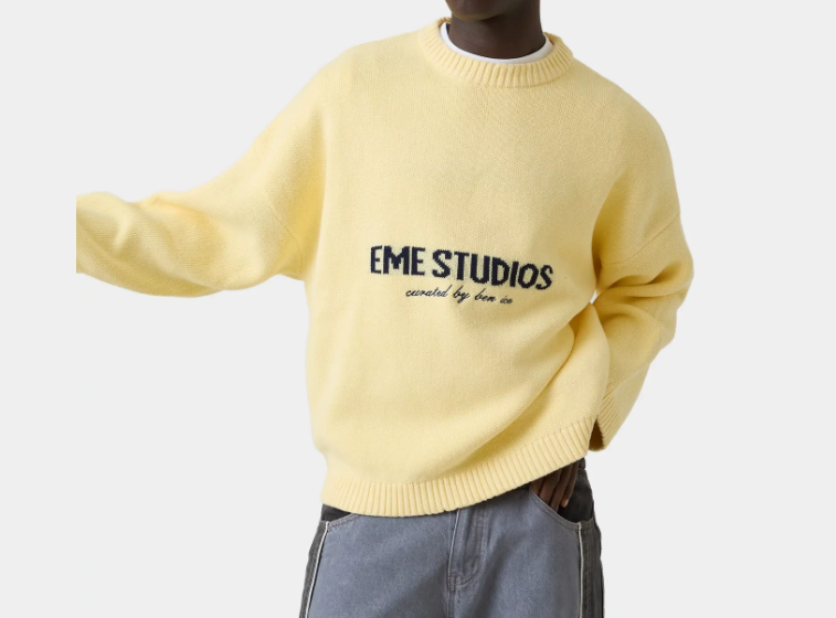 Sweater EME Studios Master Lise Knit modelo masculino